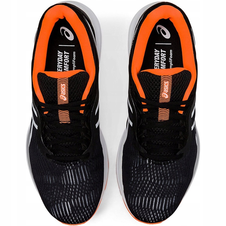 Pánské běžecké boty Asics Gel Pulse 11 černé a oranžové 1011A550 003 černý 1