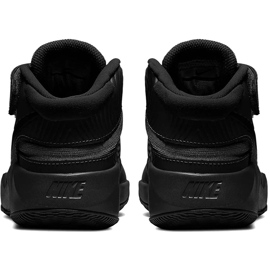 Černé dětské boty Nike Team Hustle 9 Flyease BV2952 010 černá černá 3