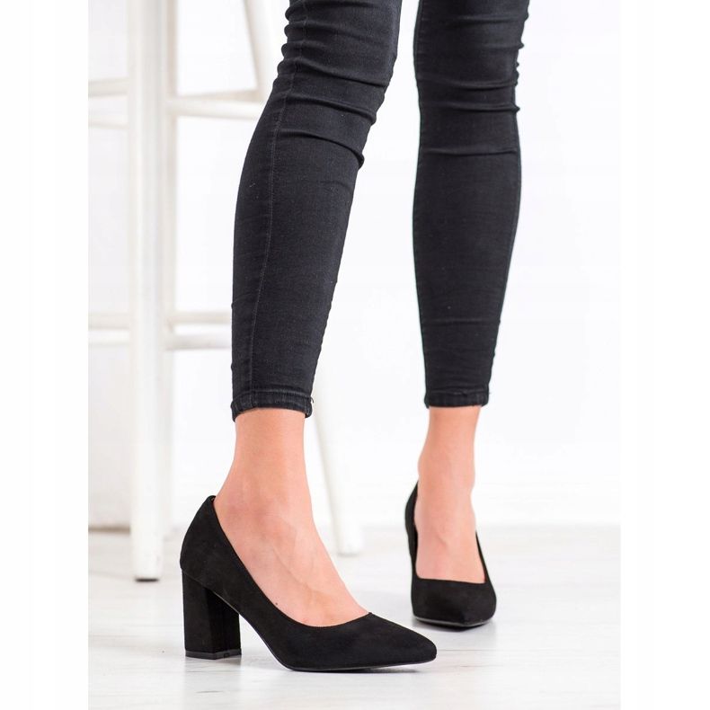 Renda Černá Pumpy Na Sloupu 2