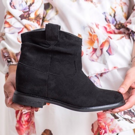 Marquiz Stylové kovbojské boty černý 1