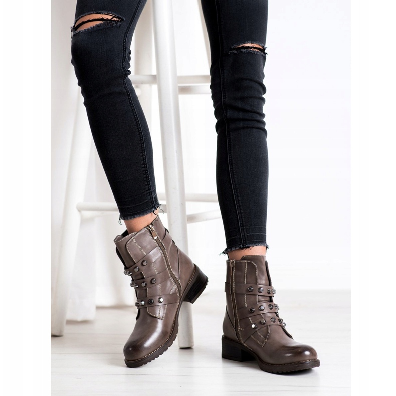 SHELOVET Teplí pracovníci s ozdobami béžový 1