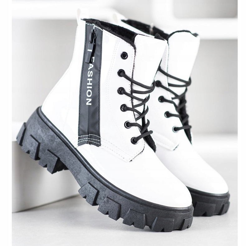 SHELOVET Izolovaní módní pracovníci bílý 1