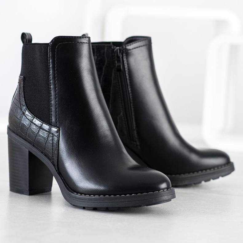 Super Me Klasické boty s izolací černý 2