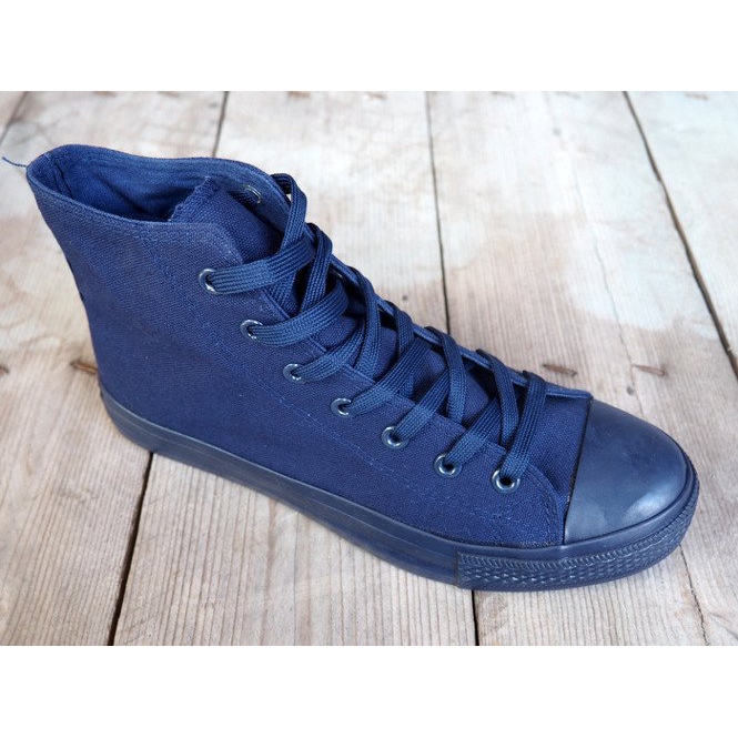 Vysoké tenisky N005 Navy Blue námořnická modř 1