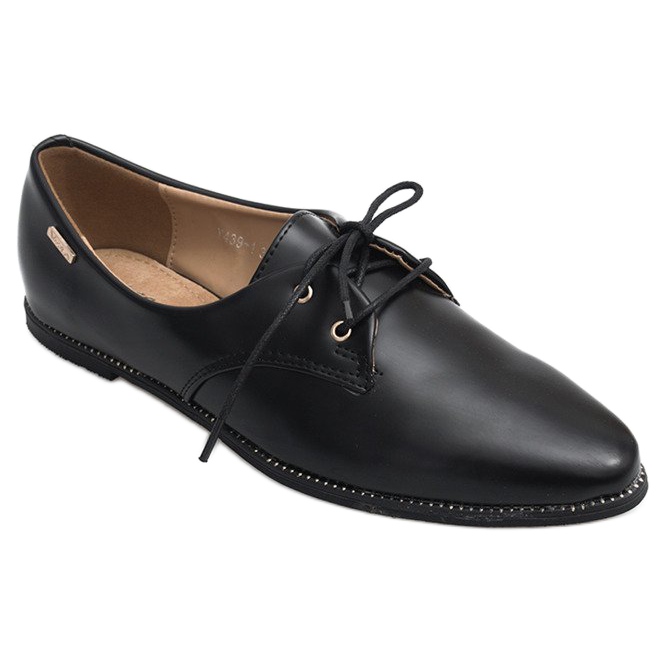 Klasické elegantní dámské boty Y439 černé černý 1