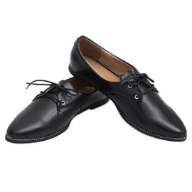 Klasické elegantní dámské boty Y439 černé černý 2