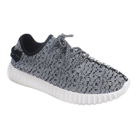 Sportovní běh Roshe 6868 White bílý černý 1