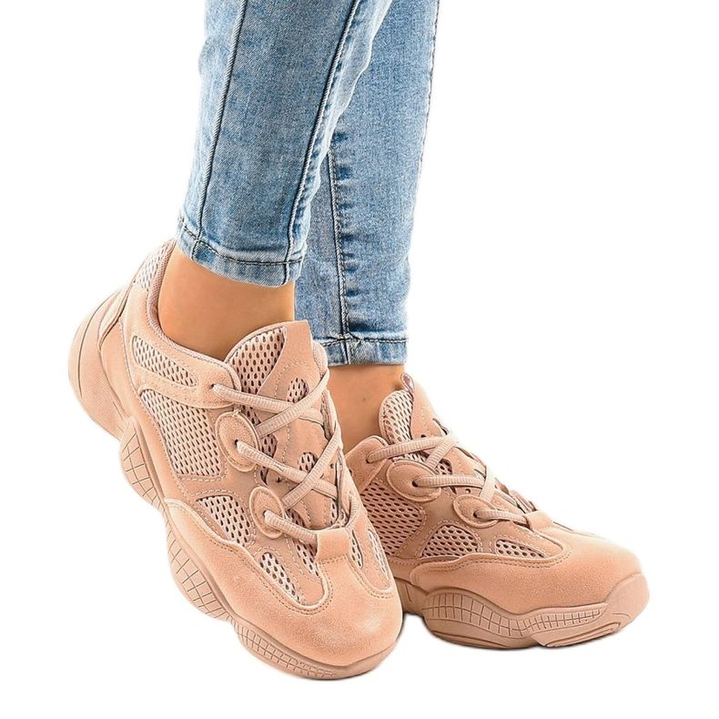 Růžové trenéry MS521-11 růžový 1