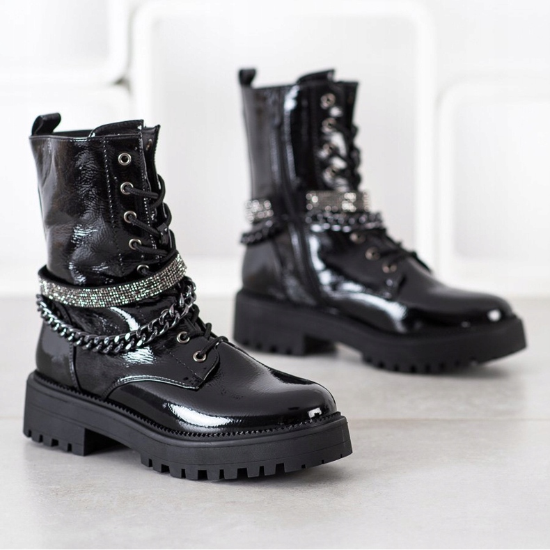 Seastar Černí dělníci s řetězem černá 1