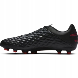 Kopačky Nike Tiempo Legend 8 Club FG / MG M AT6107 060 černá, červená, černá / stříbřitá černá 2