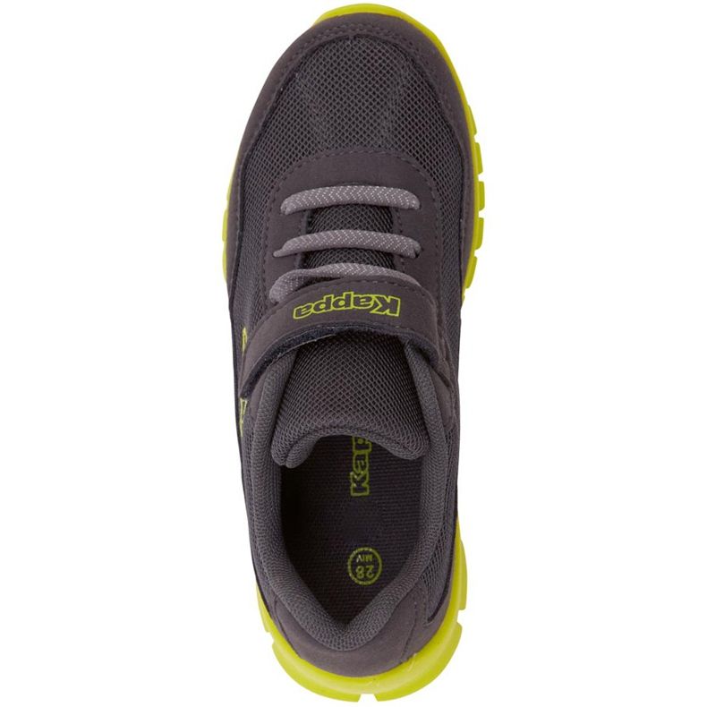 Dětské boty Kappa Follow Bc K šedo-vápenné 260634K 1633 šedá 1