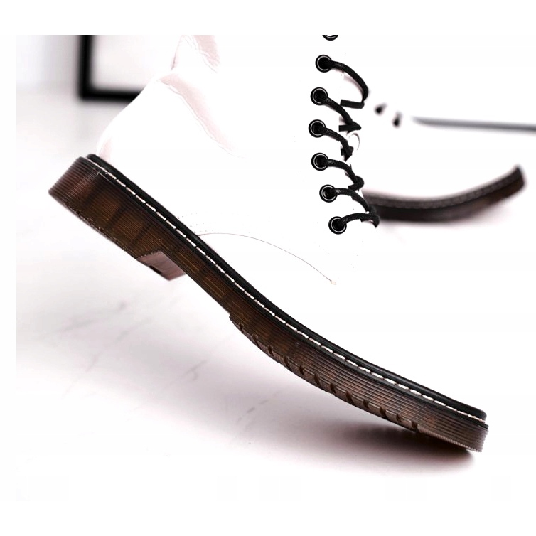 Evento Dámské boty, vázané bílé boty 20BT35-3001 bílý 1