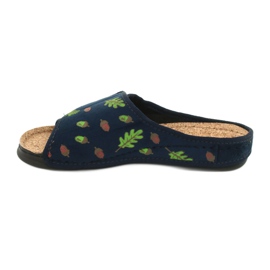 Befado Dámská obuv Inblu 155D115 námořnická modrá zelená 2