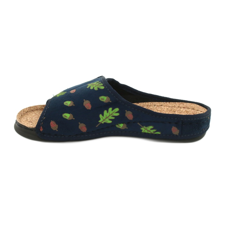 Befado Dámská obuv Inblu 155D115 námořnická modrá zelená 2