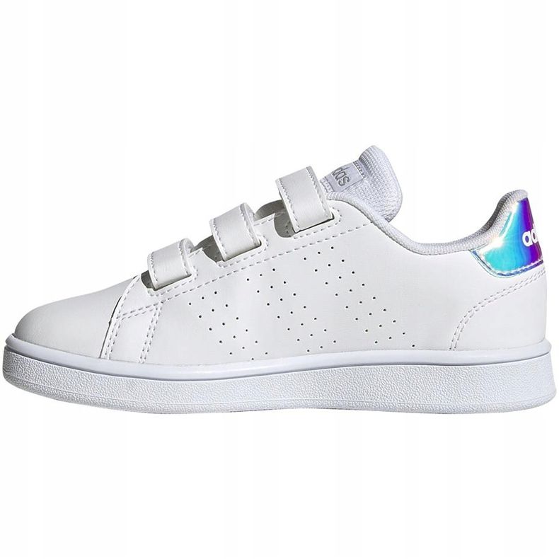 Bílé dětské boty Adidas Advantage C FY4625 bílý 1