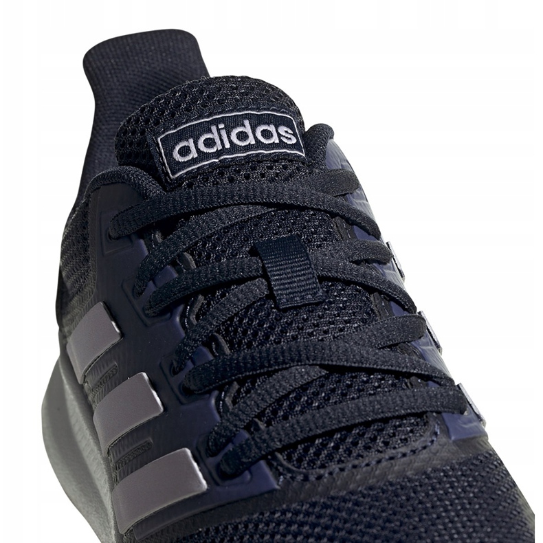 Dámské boty Adidas Runfalcon tmavě modré a růžové EG8626 fialový námořnická modrá růžový 4