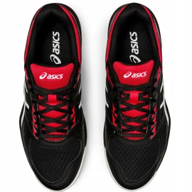 Pánské volejbalové boty Asics Upcourt 4 černo-červené 1071A053 002 vícebarevný černý 1
