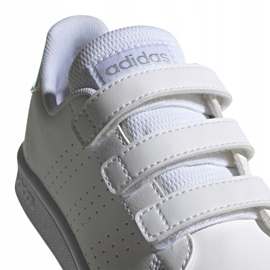 Boty Adidas Advantage C Jr FY4625 bílý 1