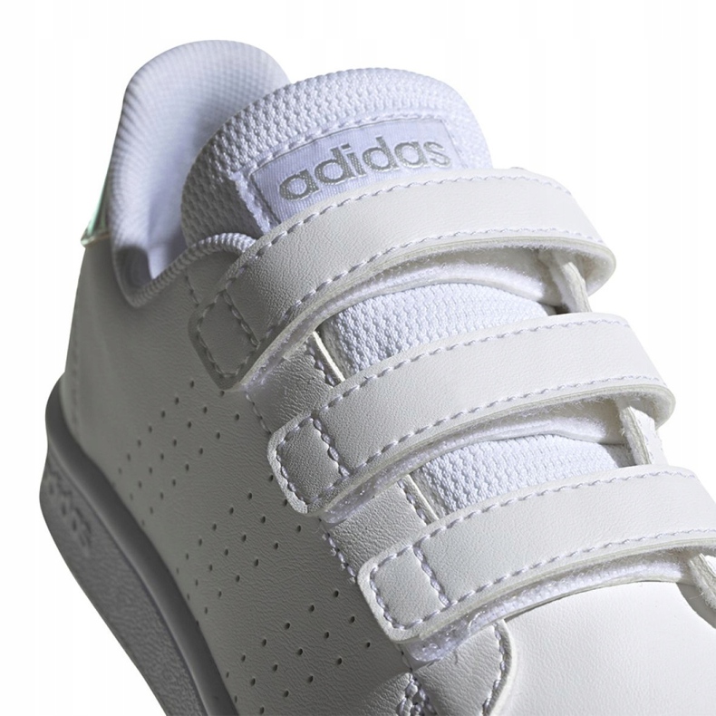 Boty Adidas Advantage C Jr FY4625 bílý 1
