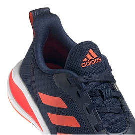 Běžecké boty adidas FortaRun Jr FV2601 bílý námořnická modř pomerančový 2