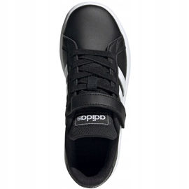 Boty adidas Grand Court C Jr EF0108 bílý černý 1