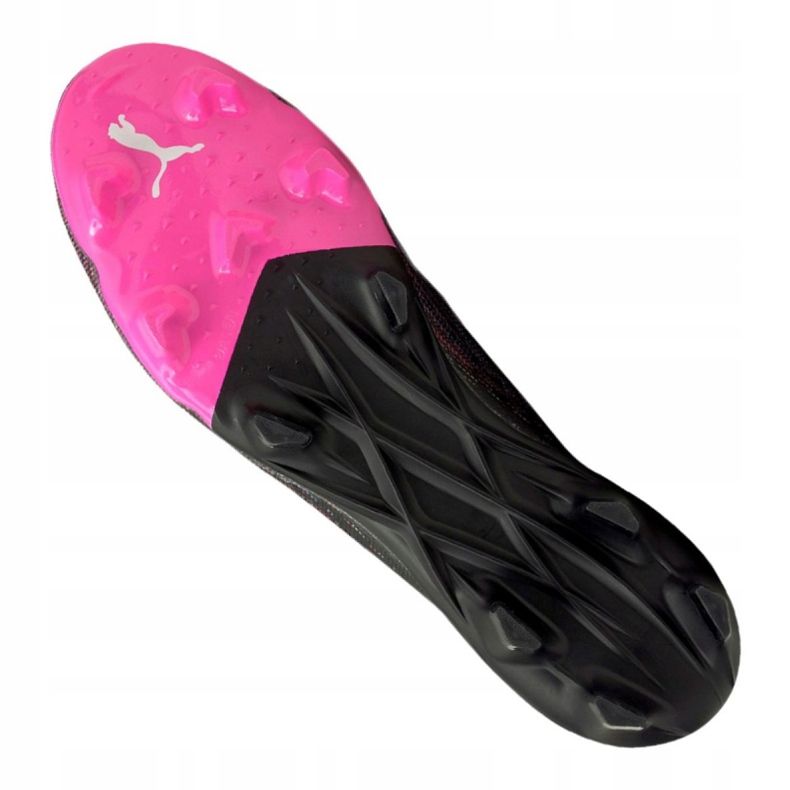 Kopačky Puma Ultra 1.1 Fg M 106044-03 černá, černá, růžová černý 2