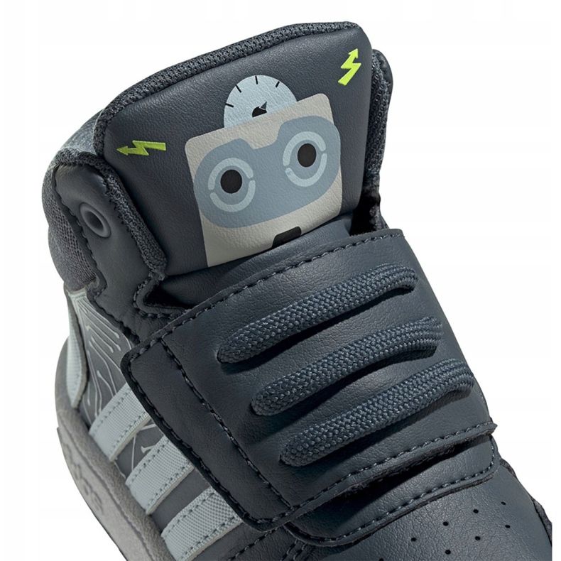 Boty Adidas Hoops Mid 2.0 I Jr FW4925 bílý šedá 2