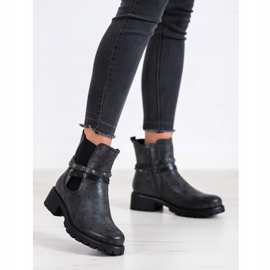 Super Me Pracovníci ekologické kůže černá 1