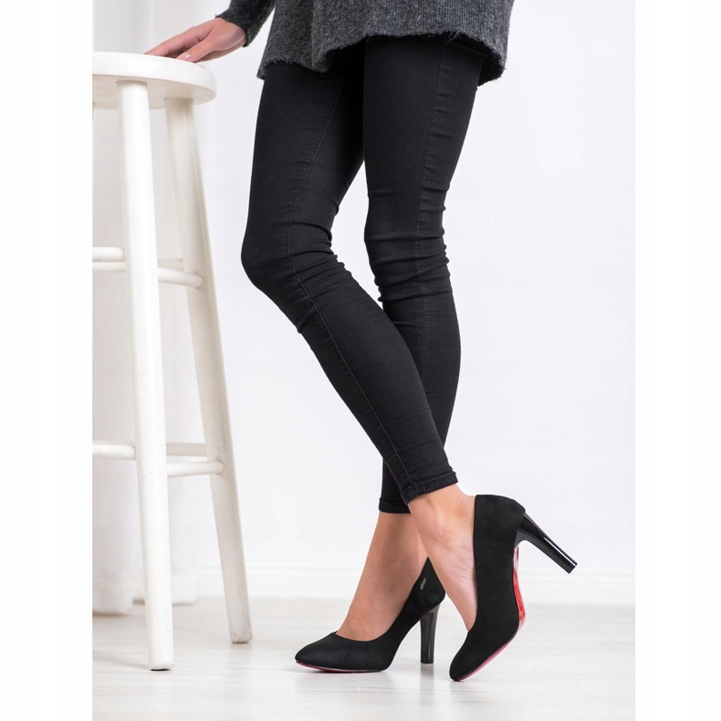 Goodin Lodičky na vysokém podpatku černá 1