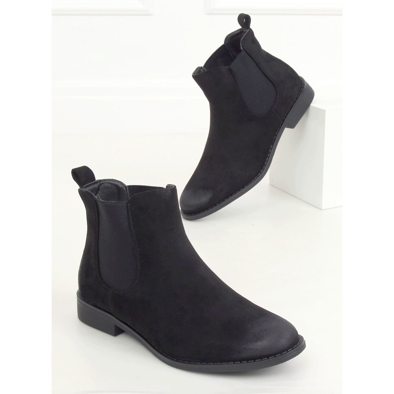 Černé dámské boty Chelsea 8310 Black černý 1