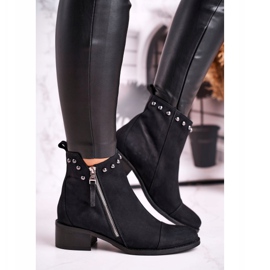 Dámské semišové teplé boty Laura Messi černé 1879 černá 1 Dámské semišové teplé boty Laura Messi černé 1879 černá 1