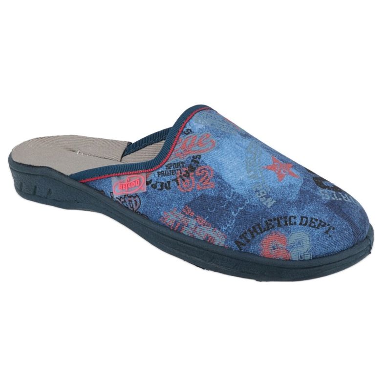 Barevné dětské boty Befado 707Y415 červené modrý 1