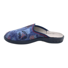 Barevné dětské boty Befado 707Y415 červený modrý 2