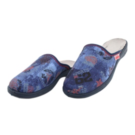 Barevné dětské boty Befado 707Y415 červený modrý 3