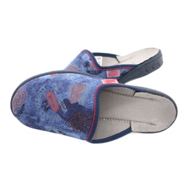 Barevné dětské boty Befado 707Y415 červený modrý 5