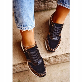 S.Barski Dámské sportovní boty Tenisky černé bílé Metronus béžový černá zlatý 3