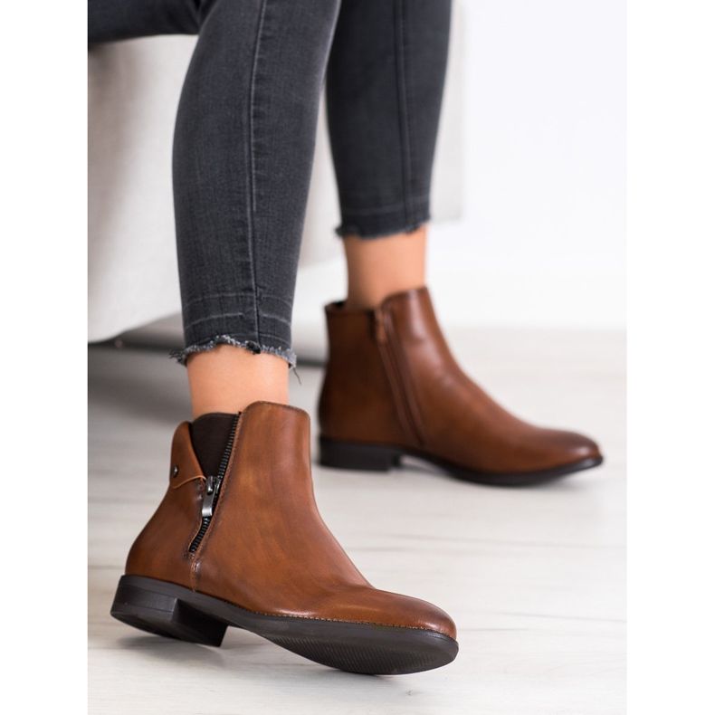 Klasické boty Sergio Leone hnědý 1