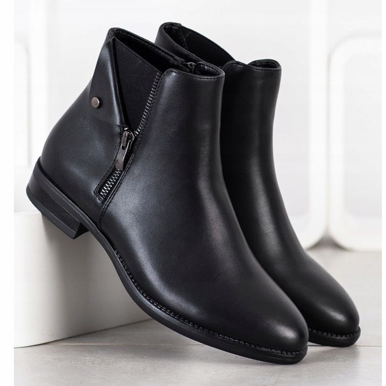 Klasické boty Sergio Leone černá 1 Klasické boty Sergio Leone černá 1