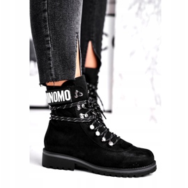 Evento Dřeváky Vysoké černé 9BT35-1331 Black Popsi černá 2