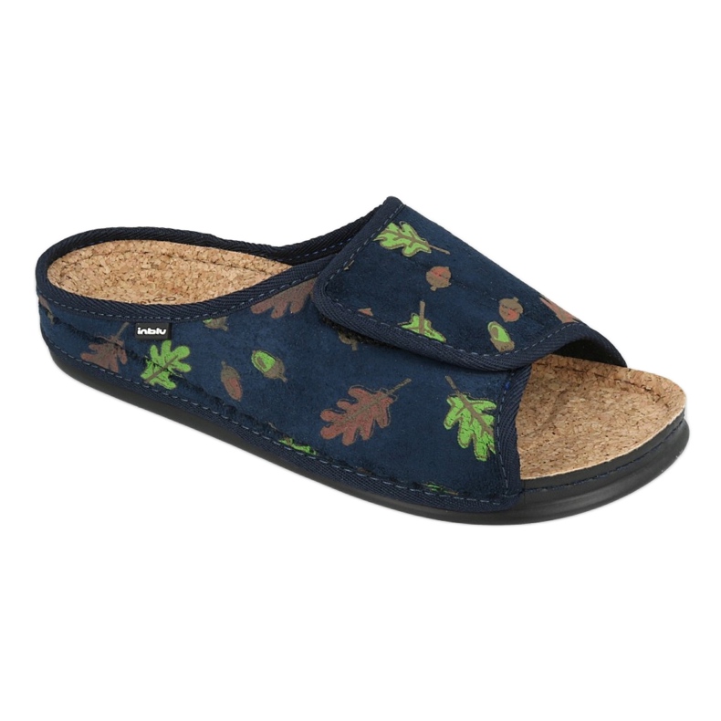 Dámská obuv Inblu 155D115 námořnická modrá zelená 1