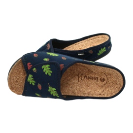 Dámská obuv Inblu 155D115 námořnická modrá zelená 5