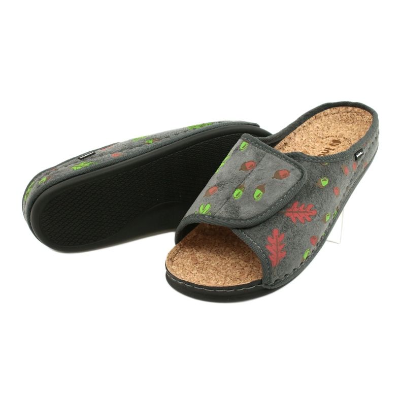 Dámská obuv Inblu 155D116 šedá vícebarevný zelená 4 Dámská obuv Inblu 155D116 šedá vícebarevný zelená 4