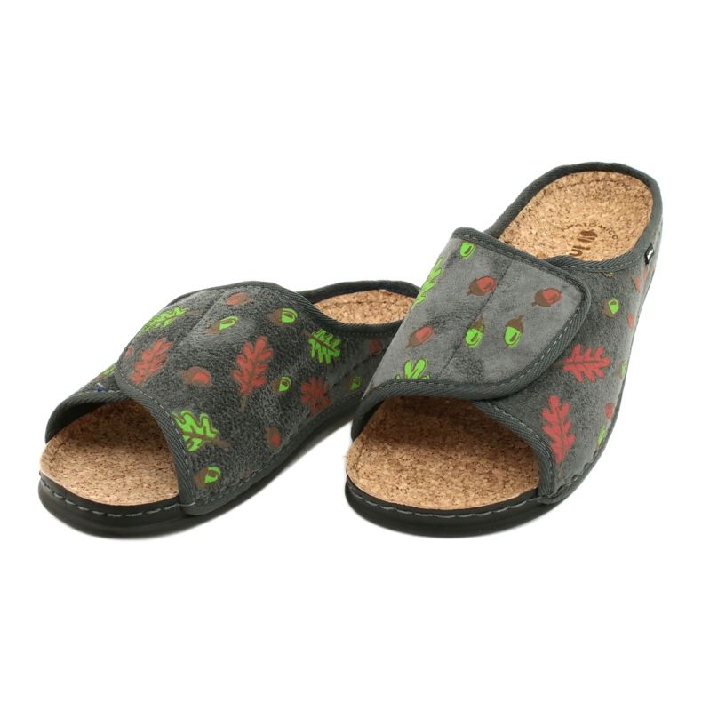 Dámská obuv Inblu 155D116 šedá vícebarevný zelená 3 Dámská obuv Inblu 155D116 šedá vícebarevný zelená 3