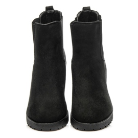 Queentina Chelsea Boty Na Baru černý 2