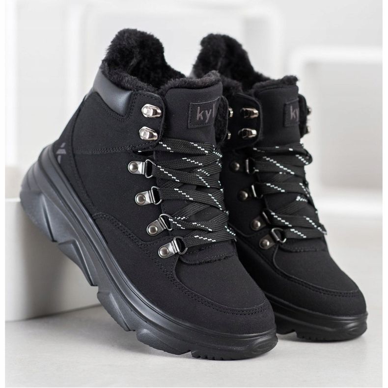 Kylie Světelné lapače na platformě černá 1