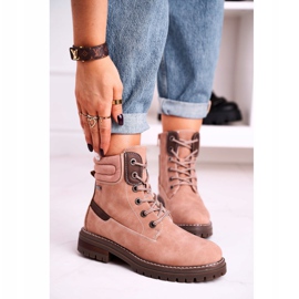 Dámská teplá dělnická klopa růžového dřeva béžový hnědý růžový 1 Dámská teplá dělnická klopa růžového dřeva béžový hnědý růžový 1