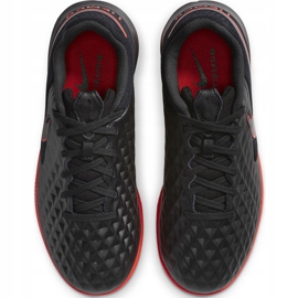 Kopačky Nike Tiempo Legend 8 Academy Ic Junior AT5735 060 černá, červená černý 1