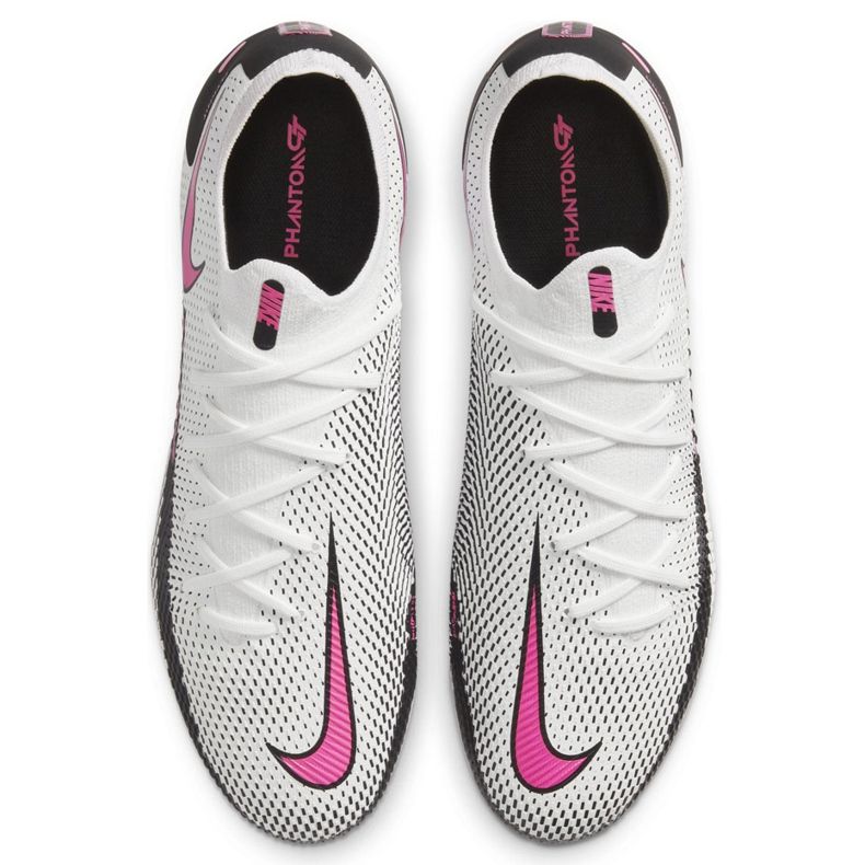 Kopačky Nike Phantom Gt Pro Fg CK8451 160 bílá, černá, růžová bílý 1