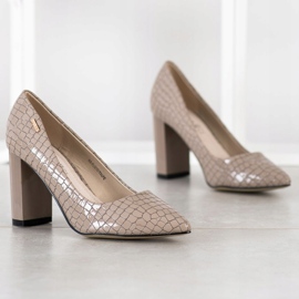 Goodin Stylová čerpadla na pilíři béžový 1