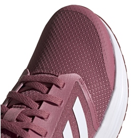 Dámské běžecké boty adidas Galaxy 5 burgundy FW6124 bílý červený 2